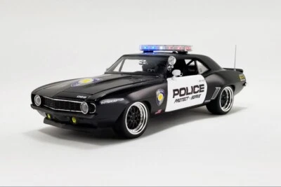GMP 1969 Chevrolet Camaro - Street Fighter Police Interceptor 1/18. 18935 - Immagine 1 di 4