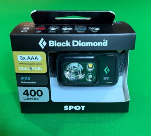 NEW Black Diamond Spot 400 Headlamp, Black - Picture 1 of 3