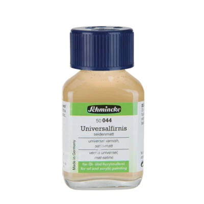 SCHMINCKE KÜNSTLERFARBEN Schmincke Öl / Acrylfarbe Universalfirnis seidenmatt Hilfsmittel 60 ml 50044