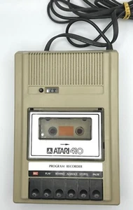 ATARI 410 Cassetta Dati REGISTRATORE PROGRAMMI per Home Computer ATARI 8 Bit 400/800 - Foto 1 di 3