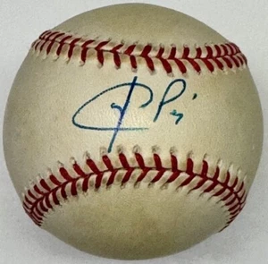 Neifi Perez Colorado Rockies Autographed Official National League Baseball (BAS) - Picture 1 of 6