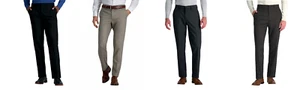 Haggar Men's Premium Flex Dress Pant - Picture 1 of 33