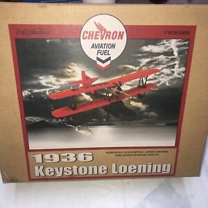1936 Keystone Loening Chevron Aviation Fuel Red Aircraft Replica