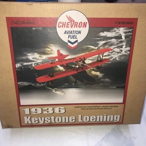 1936 Keystone Loening Chevron Aviation Fuel Red Aircraft Replica - Picture 1 of 4