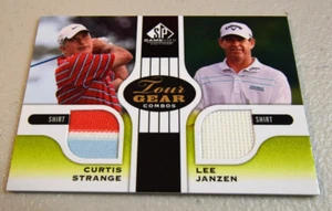Equipo Tour usado SP Game 2012 #TG2-SJ Curtis Strange/Lee Janzen - Imagen 1 de 2