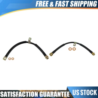 Manguera de línea de freno delantero x2 primera parada para Chevrolet Nova 1970 1971 1972 1973 Foto 1 de 4