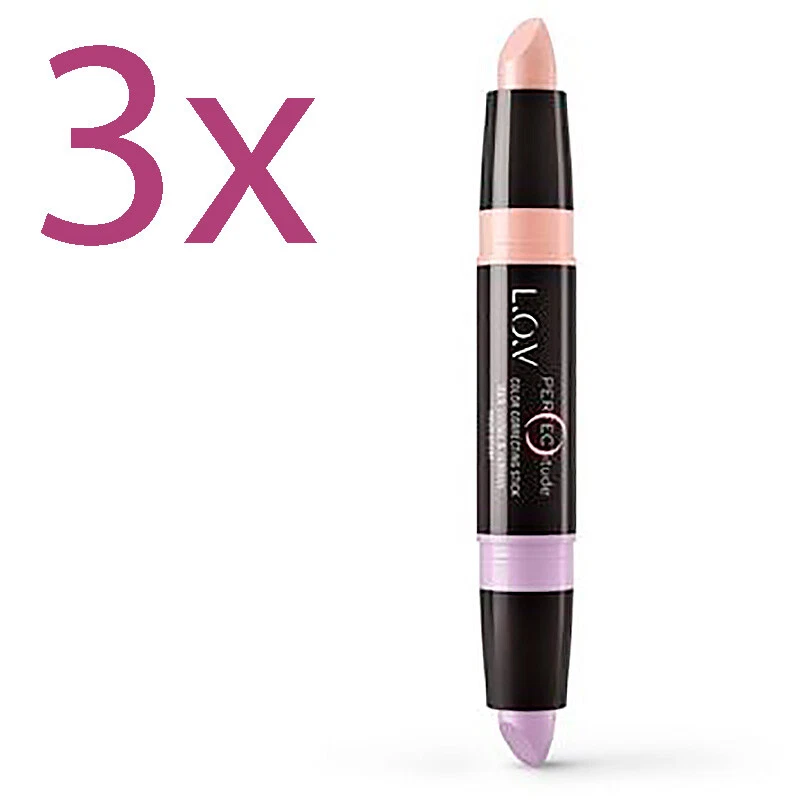 3 Stk. Color Correcting Stick L.O.V Peach and Lavender (223634-3) - Bild 1 von 1