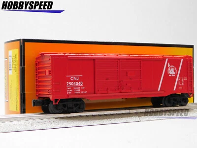 MTH RAILKING JERSEY CENTRAL 40' DOUBLE DOOR BOX CAR boxcar freight 30-71225 NEW - Image 1 of 4