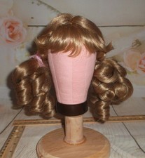 Vintage honey Blonde Pigtails style Doll Wig size 12 unused