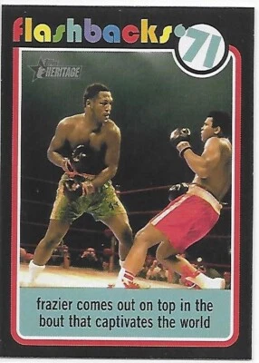 2020 Heritage Baseball News Flashbacks Fight Of The Century - Image 1 of 2