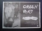Orig 1996 - Green Day - Brain Stew / Jaded Single - Music Advert / Mini Poster