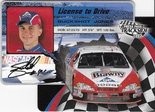 2002 Press Pass Trackside Roy Jones #LDP16/36 NASCAR Racing Card