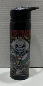 Disney Gothic Jack Nightmare Before Christmas Water Bottle - Picture 1 of 11