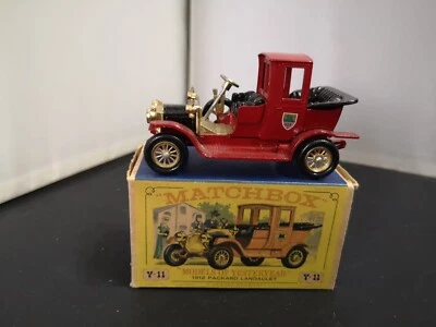 B271-MODELS OF YESTERYEAR Y-11-B 1912 PACKARD LANDAULET WITH BOX - Image 1 of 4