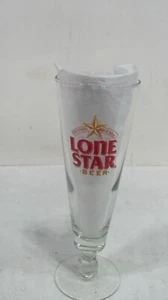 LONE STAR TALL FOOTED PILSNER BEER GLASS #862 - Picture 1 of 6