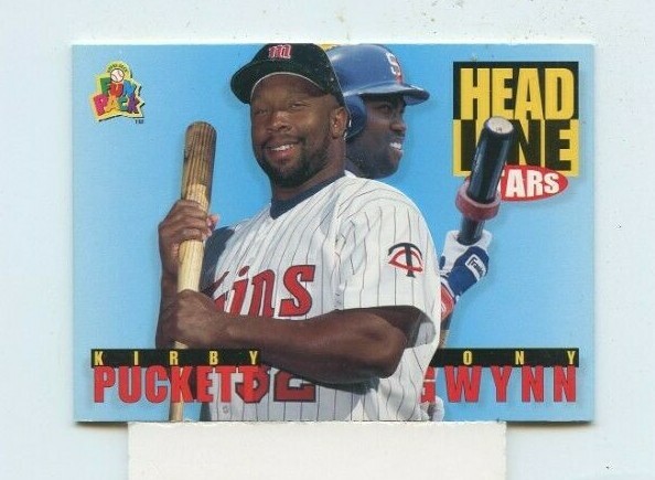 KIRBY PUCKETT Tony Gwynn 1994 Upper Deck Fun Pack  #206 San Diego Padres