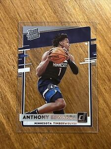 2020-21 Clearly Donruss #96 Anthony Edwards RC Rated Rookie Timberwolves