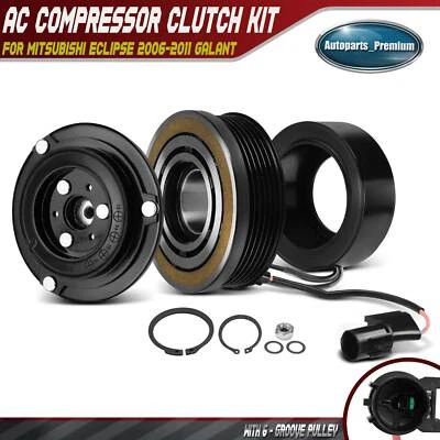 Kit de embrague compresor de aire acondicionado para Mitsubishi Eclipse 2006-2011 Galant 2004-2012 Foto 1 de 4