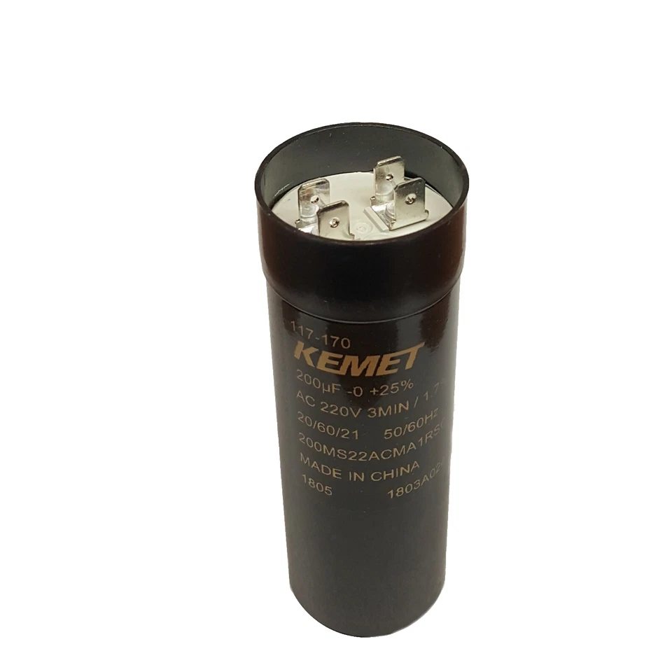 SIP 02258 BROOKS 2/3 HP MOTOR START CAPACITOR - FOR AIRMATE ISBD COMPRESSOR - Image 1 of 1