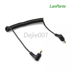 Lanpartre DC-55-21 Cavo di alimentazione punta gialla per pizzico batteria fotocamera DSLR - Foto 1 di 3
