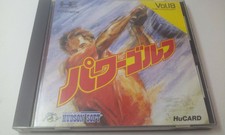 ✨ power golf hucard vol.18 - pc-engine turbografx hc89018 ✨