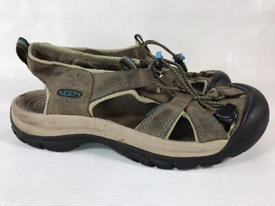 Sandalias deportivas Keen Venice impermeables de cuero para caminar pescador para mujer talla 6,5 Foto 1 de 4