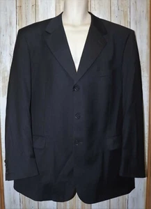 Mens Charcoal Vittorio St Angelo Suit Jacket Blazer Size 46L 46 Long very good - Picture 1 of 2