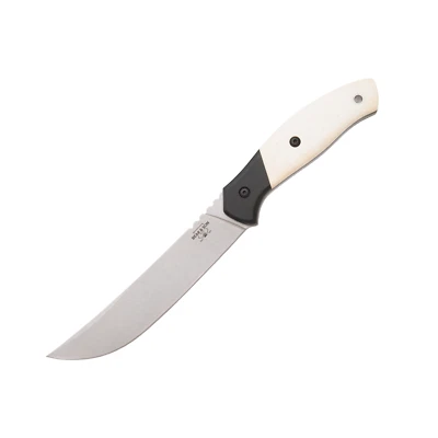 CUCHILLOS BEAR & SON CUBIERTOS EE. UU. 11" CUCHILLO CAZADOR DESHUESADO HUESO NATURAL CON FUNDA Foto 1 de 2