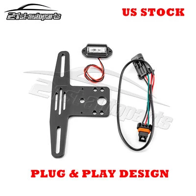 UTV License Plate Light for Can-AM Maverick X3 Max R 2017-2025 Plug & Play - Image 1 of 4