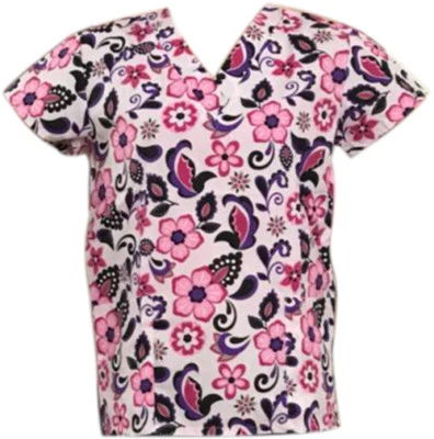 Prendas para el torso exfoliantes médicas de enfermería de moda para mujer parte 3 Foto 1 de 2