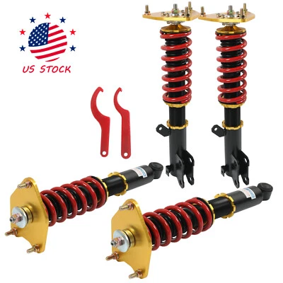 4pcs Coilover Struts Kit For 2006-2012 Mitsubishi Eclipse 4G 2004-2012 Galant DJ Foto 1 de 4