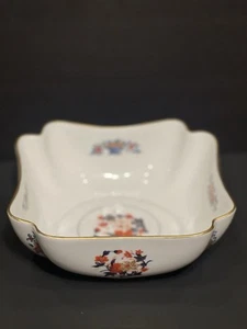 1940s Limoges France Raynaud & Co Polylobed Shape Porcelain Center Bowl Floral - Picture 1 of 14