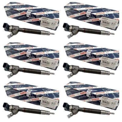 6X Fuel Injectors For Mercedes Benz Sprinter 0445110190 0445110189 6110701687 - Image 1 of 4