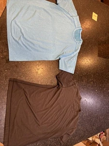 T-shirt girocollo uomo Lululemon lotto 2 BS manica corta taglia grande lotto 1 - Foto 1 di 8