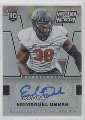 2016 Panini Prizm Collegiate Draft Picks Silver Emmanuel Ogbah Rookie Auto RC - Image 1 of 2