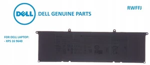 Oryginalna Bateria Dell RWFFJ | XPS 16 9640 | 99.5Wh | Dell XPS 16 9640 - Zdjęcie 1 z 4