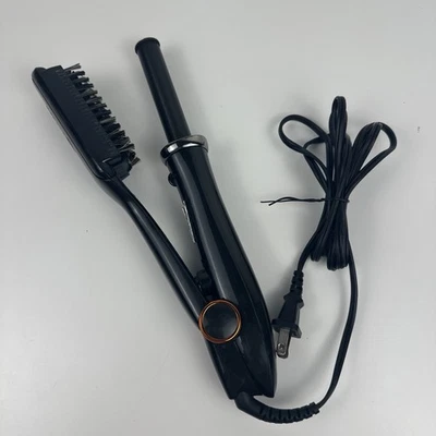 InStyler Max 3/4" Black 2-Way Rotating Iron Curling IS2 1-1001 - Tested Works - Image 1 of 4