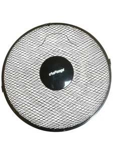 Jaula protectora delantera trasera de repuesto para ventilador de escritorio Challenge 12" original U - Imagen 1 de 6
