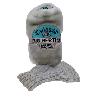 Callaway S2H2 Big Bertha War Bird Sole Plate No 3 Driver Gray Head Cover - Picture 1 of 8