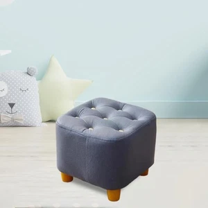 Small Footstool Foot Rest Stool Stable Step Stool Creative Decorative Ottoman - Picture 1 of 13