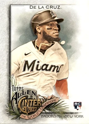 2022 Topps Allen & Ginter #71 Bryan De La Cruz - Image 1 of 2