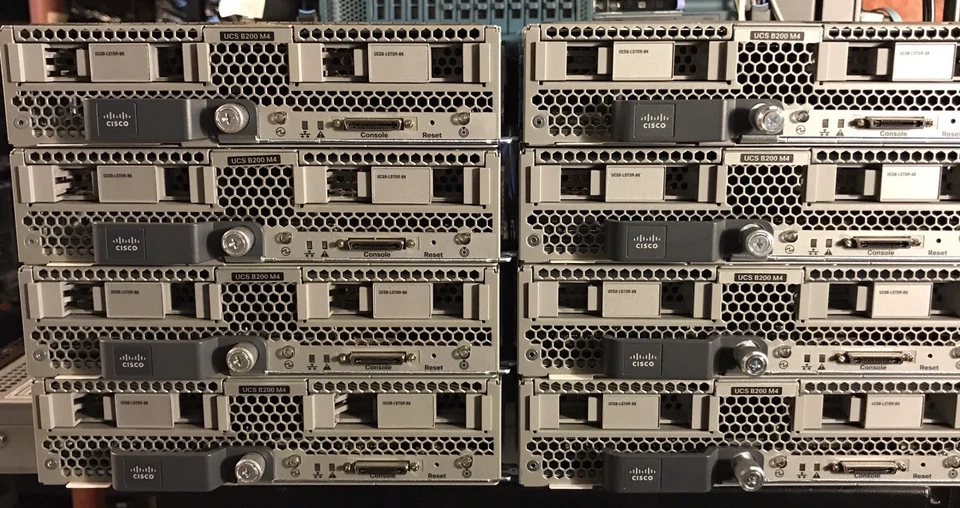 Cisco B200 M4 Two E5-2698V3 256GB DDR4 ECC Ram Blade Server VIC1240 - Image 1 of 4