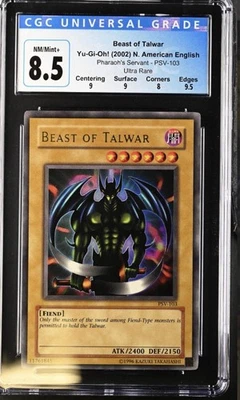 PSA 8.5 MINT 2002 Beast of Talwar PSV-103 Ultra Rare 1st Edition *7458 Yugioh - Image 1 of 3
