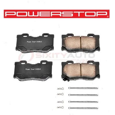 PowerStop Rear Disc Brake Pad & Hardware Kit for 2009-2017 Nissan 370Z - cp Foto 1 de 4