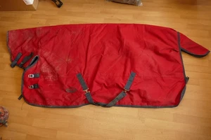 Weatherbeeta Genero 1200D combo neck mediumweight turnout, red, 5ft9 (MO) - Picture 1 of 15