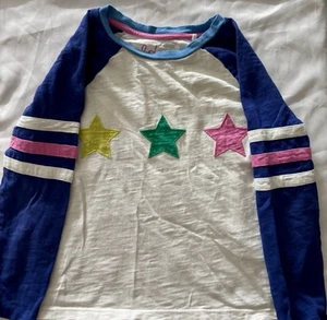 Mini Boden Girls Long Sleeve Shirt Size 6-7 - Picture 1 of 4