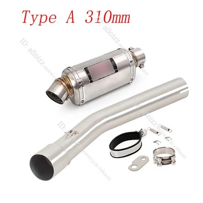 Sistema silenciador deslizable tubo medio escape para Yamaha Tenere 700 XTZ07 2019-2025 Foto 1 de 4