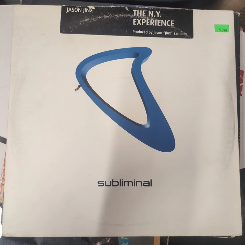 Jason Jinx The N.Y. Experience Vinyl Single 12 inch subliminal - Image 1 of 4