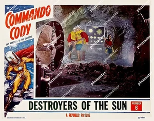 COMMANDER CODY 1953 # 6 SKY MARSHALL OF THE UNIVERSE 11 x 14 TRUCOLOR LOBBY CARD - Picture 1 of 1