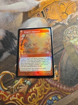 Dragon's Approach Future Sight Foil MTG Mystery Booster 2 - Pack Fresh - - Image 1 of 2